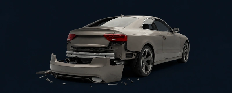 Pare chocs arrière et diffuseurs - carrosserie pro